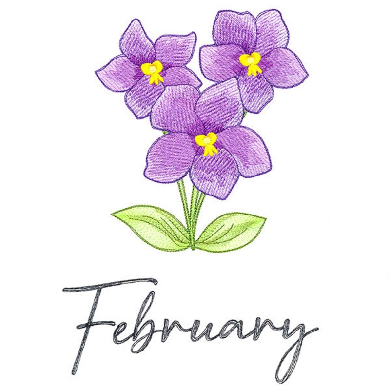 Flowers of the Year – February