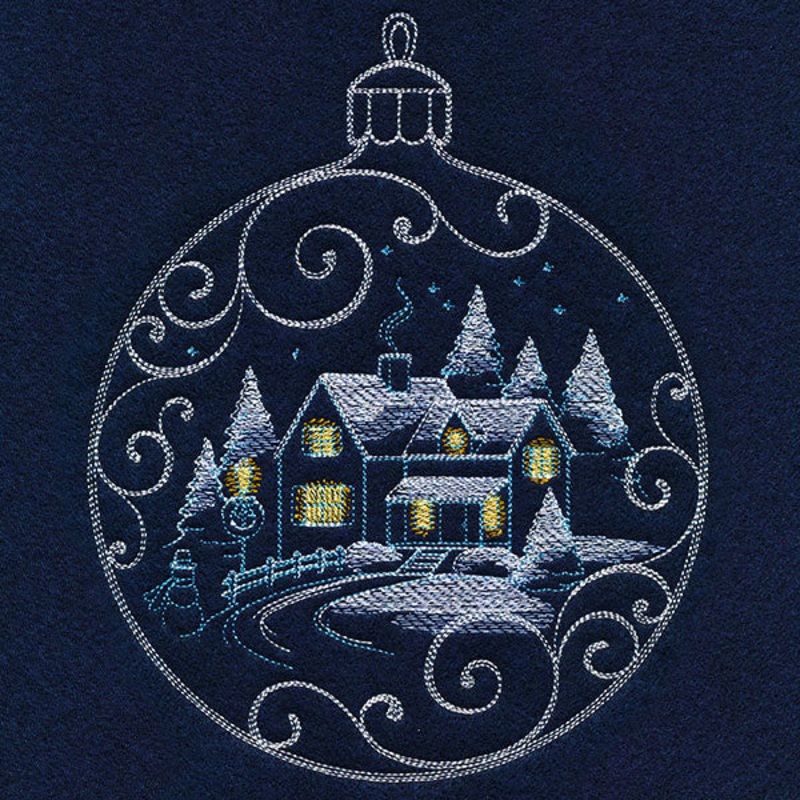 Frosted Cottage Ornament|8.44″ x 6.84″ / 214.3mm x 173.82mm|7.24″ x 5.87″ / 183.78mm x 149.02mm|6.58″ x 5.33″ / 167.08mm x 135.47mm|5.98″ x 4.85″ / 151.89mm x 123.14mm|All Sizes