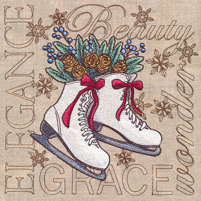 Sweet Ice Skating Medley|7.61″ x 7.78″ / 193.17mm x 197.59mm|6.88″ x 7.03″ / 174.69mm x 178.68mm|5.81″ x 5.94″ / 147.63mm x 151mm|4.85″ x 4.96″ / 123.12mm x 125.96mm|All Sizes