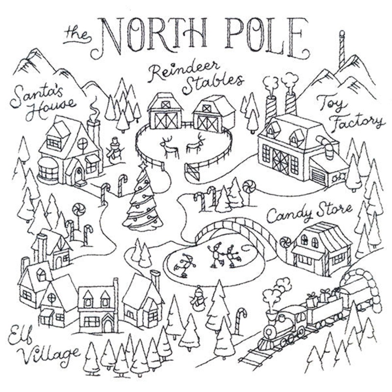 The North Pole Map|7.38″ x 7.8″ / 187.39mm x 198.1mm|6.62″ x 7″ / 168.17mm x 177.79mm|5.85″ x 6.18″ / 148.59mm x 157.08mm|4.85″ x 5.13″ / 123.19mm x 130.2mm|All Sizes