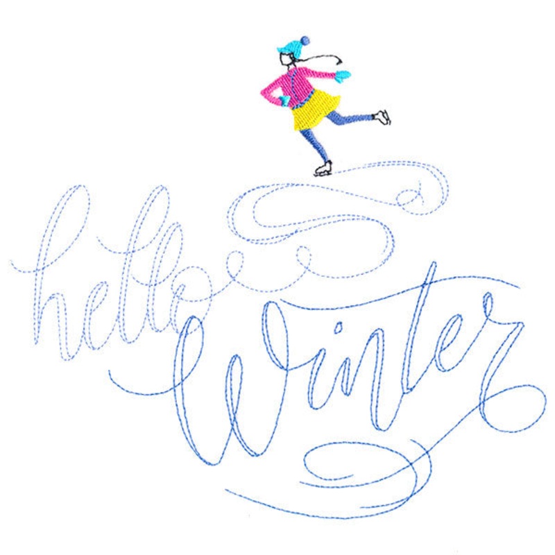 Twirling Hello Winter Skater|6.85″ x 7.73″ / 174.03mm x 196.27mm|5.85″ x 6.6″ / 148.63mm x 167.63mm|4.86″ x 5.48″ / 123.37mm x 139.14mm|All Sizes