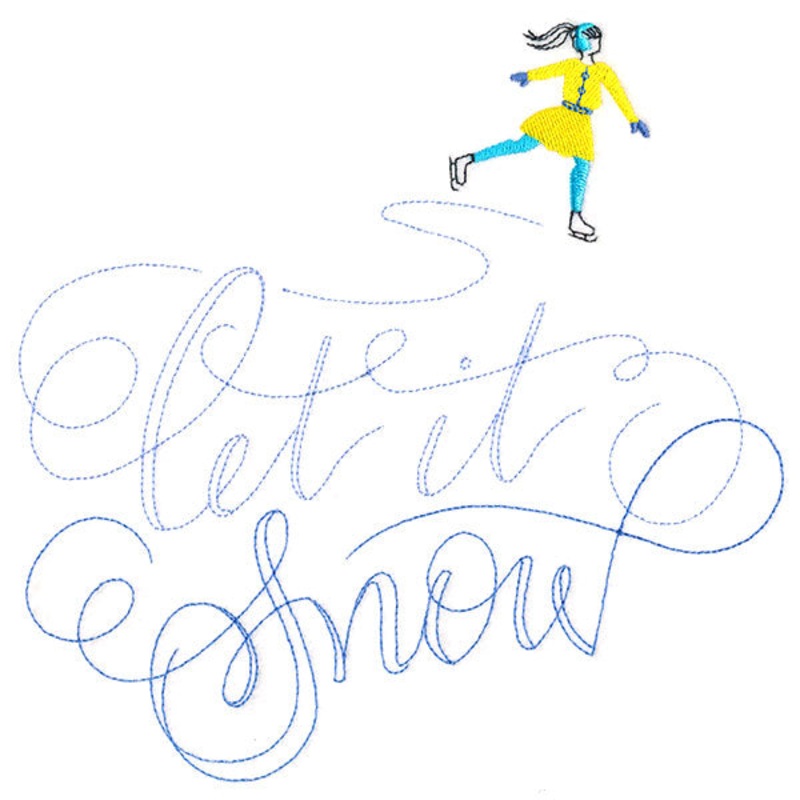Twirling Let It Snow Skater|7.79″ x 7.8″ / 197.85mm x 198.06mm|6.85″ x 6.86″ / 173.97mm x 174.12mm|5.85″ x 5.85″ / 148.57mm x 148.71mm|4.86″ x 4.86″ / 123.38mm x 123.47mm|All Sizes