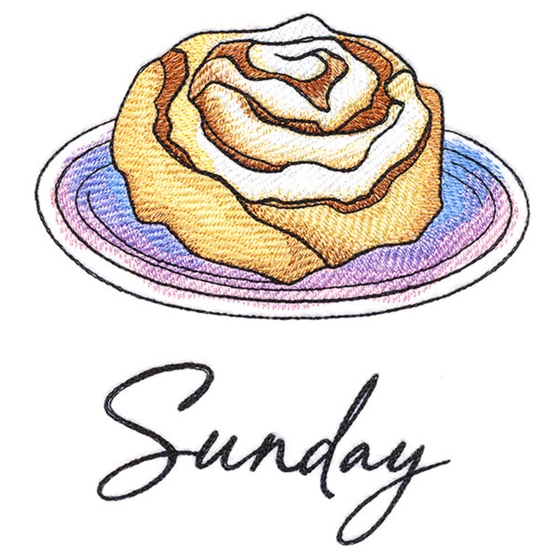 Cinnamon Roll on Sunday|5.16″ x 4.85″ / 131.01mm x 123.15mm|3.33″ x 3.13″ / 84.5mm x 79.41mm|All Sizes