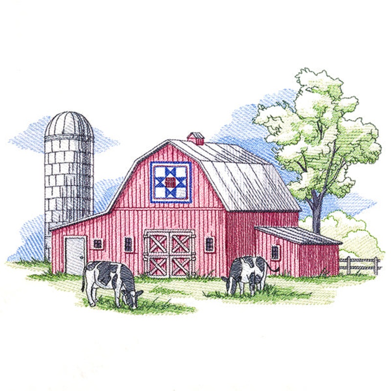 Classic Spring Barn Scene|6.85″ x 10.41″ / 174.04mm x 264.38mm|5.85″ x 8.9″ / 148.65mm x 225.97mm|5.13″ x 7.8″ / 130.38mm x 198.23mm|4.5″ x 6.85″ / 114.38mm x 173.87mm|All Sizes