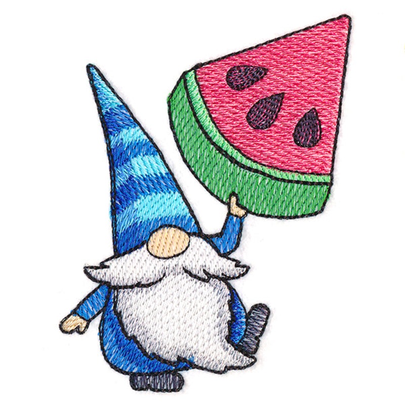 Four Seasons Summer Gnome|3.67″ x 2.77″ / 93.13mm x 70.35mm|2.43″ x 1.83″ / 61.67mm x 46.52mm|All Sizes