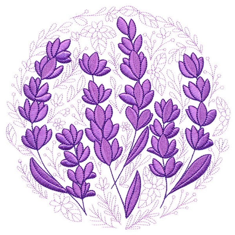 Lovely Lavender Circle|7.66″ x 7.8″ / 194.65mm x 198.06mm|6.85″ x 6.97″ / 173.99mm x 177.05mm|5.85″ x 5.95″ / 148.59mm x 151.15mm|4.85″ x 4.93″ / 123.19mm x 125.3mm|All Sizes