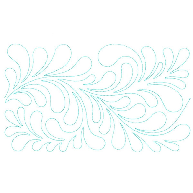 Textured Favorites – Feather (Edge-to-Edge Quilting)