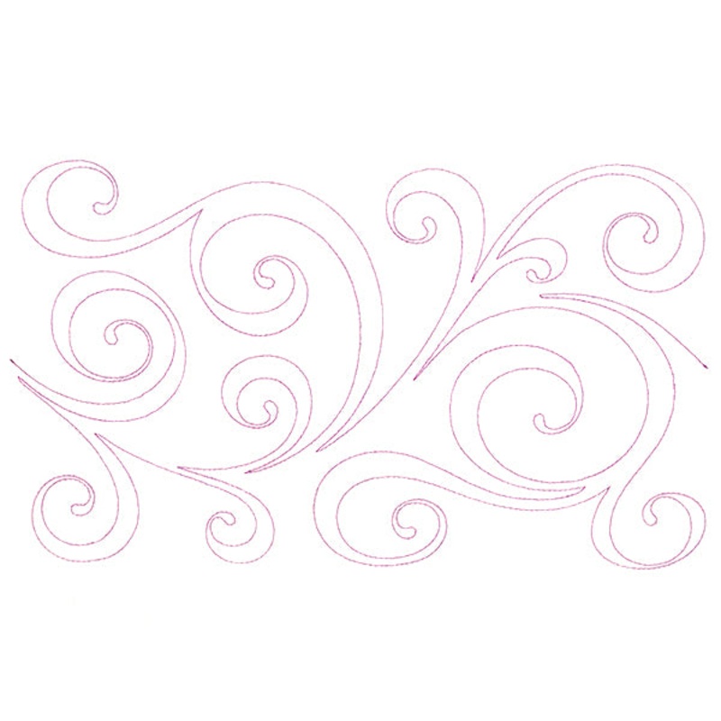 Textured Favorites – Swirls (Edge-to-Edge Quilting)