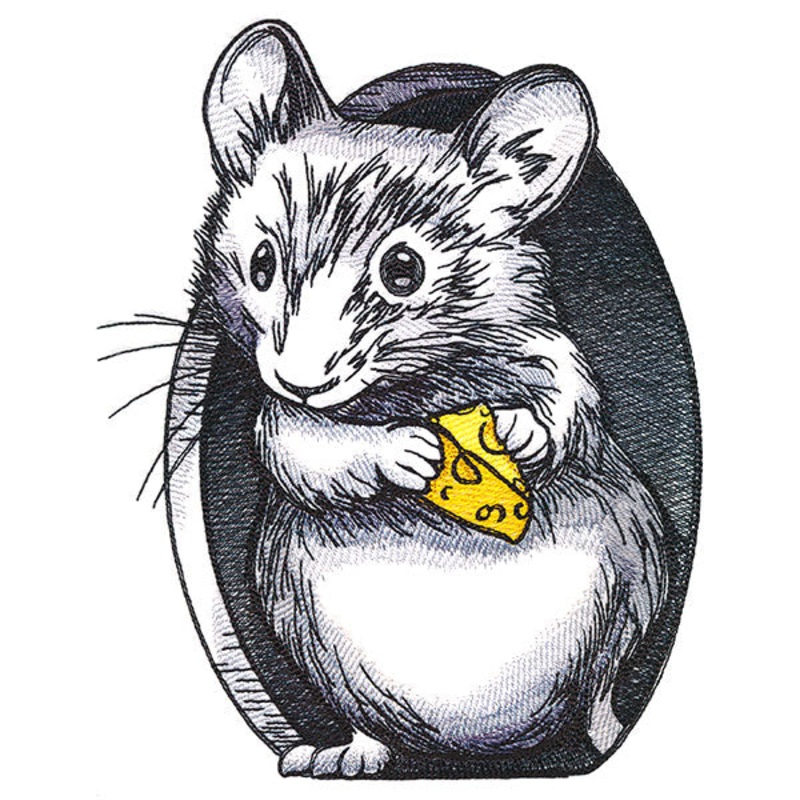 A Mouse and His Cheese|8.61″ x 6.85″ / 218.64mm x 173.97mm|7.35″ x 5.85″ / 186.68mm x 148.56mm|6.09″ x 4.85″ / 154.75mm x 123.2mm|3.84″ x 3.08″ / 97.65mm x 78.28mm|All Sizes