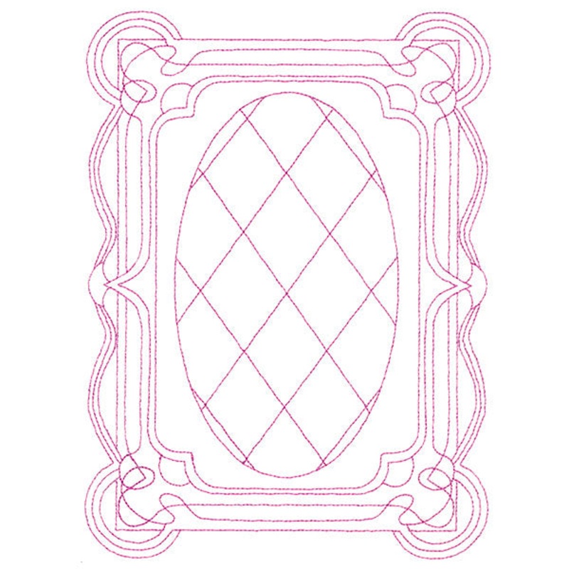 Decorative Quilting Backdrop Rectangle 1 (Double Run)