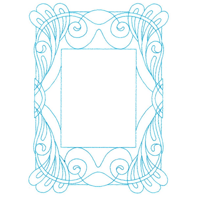 Decorative Quilting Backdrop Rectangle 2 (Double Run)