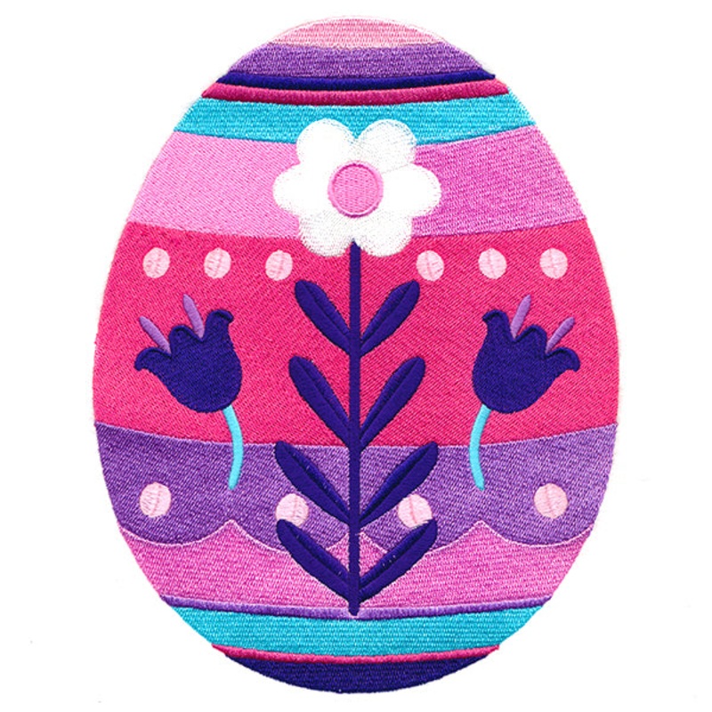 Easter Egg Artistry – Folk Flowers