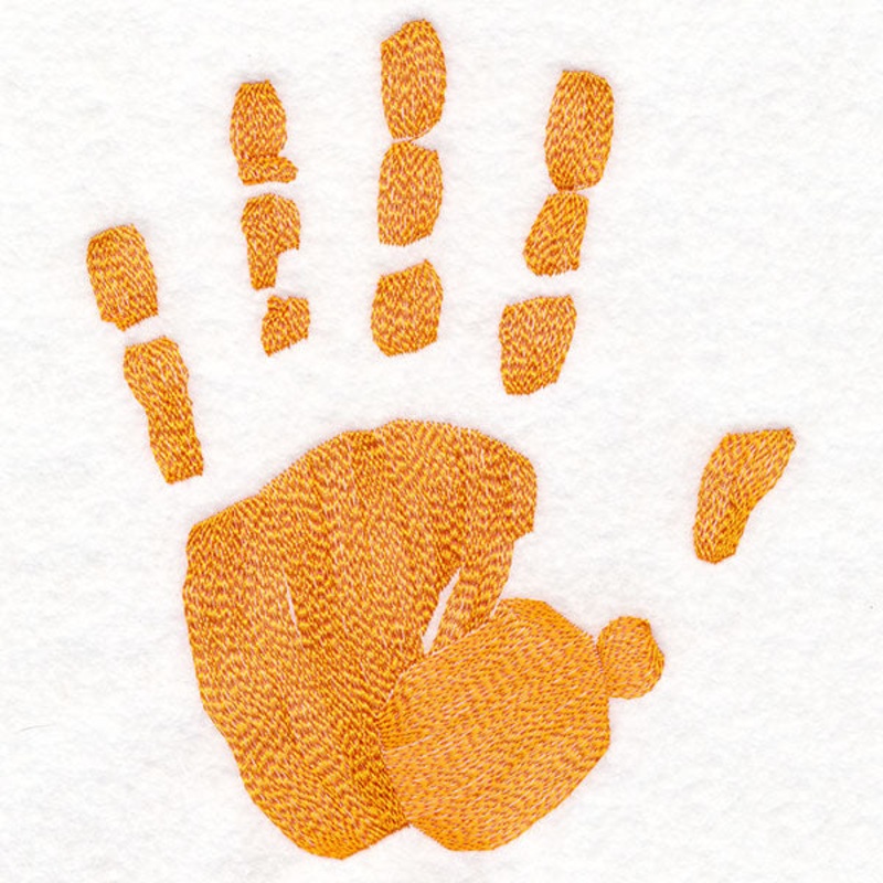 Family Handprints – Kid 1|6.31″ x 5.3″ / 160.28mm x 134.63mm|5.58″ x 4.69″ / 141.84mm x 119.01mm|5.01″ x 4.2″ / 127.21mm x 106.71mm|4.47″ x 3.75″ / 113.58mm x 95.18mm|2.95″ x 2.45″ / 74.97mm x 62.14mm|All Sizes