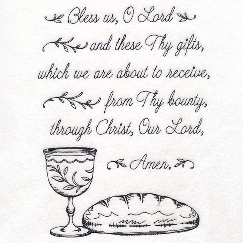 From Thy Bounty Mealtime Prayer