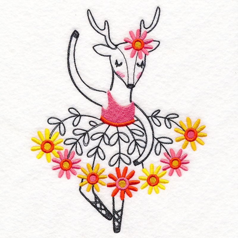 Ballerina Animal Friends – Deer