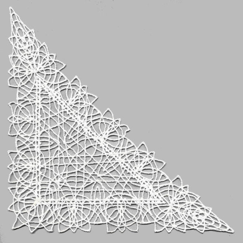 Fancy Lace Decor – Corner (Battenburg Lace)