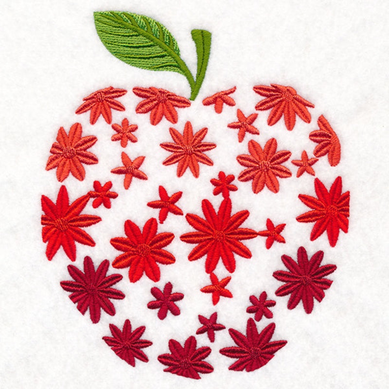 Floral Fruit – Apple|6.41″ x 5.43″ / 162.73mm x 137.85mm|5.63″ x 4.77″ / 142.93mm x 121.09mm|4.81″ x 4.07″ / 122.1mm x 103.47mm|3.9″ x 3.31″ / 99.11mm x 84.01mm|3.17″ x 2.68″ / 80.42mm x 68.19mm|2.88″ x 2.45″ / 73.16mm x 62.25mm|All Sizes