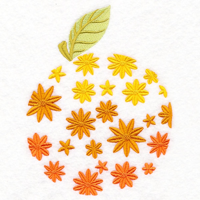 Floral Fruit – Orange|7.03″ x 5.42″ / 178.65mm x 137.6mm|6.18″ x 4.76″ / 156.91mm x 120.88mm|5.28″ x 4.07″ / 134.02mm x 103.27mm|4.38″ x 3.37″ / 111.13mm x 85.66mm|3.47″ x 2.68″ / 88.24mm x 68.06mm|3.16″ x 2.44″ / 80.34mm x 61.97mm|All Sizes