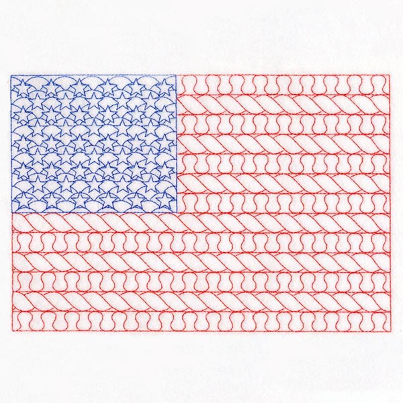 United States Flag (Double Run)