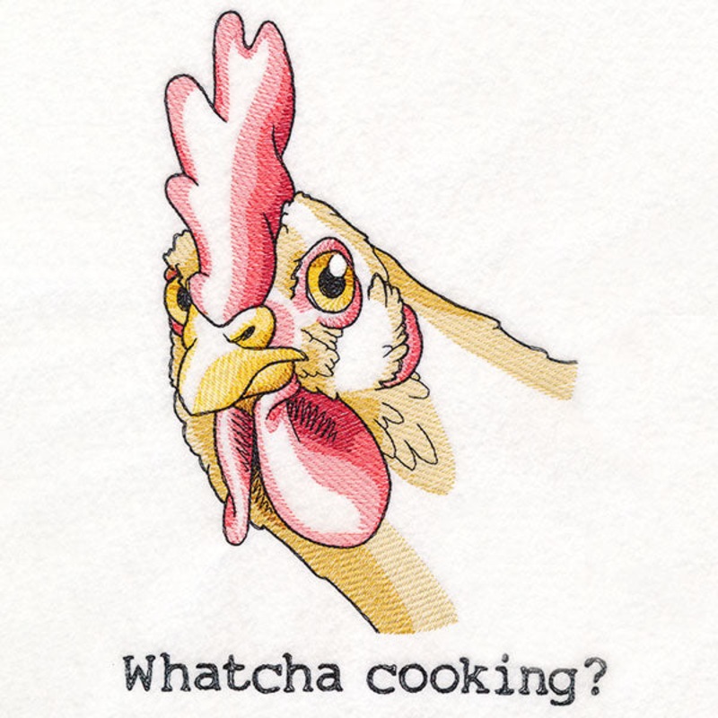 Whatcha Cooking Chicken|9.66″ x 6.85″ / 245.38mm x 173.88mm|7.8″ x 5.53″ / 198.03mm x 140.36mm|6.84″ x 4.85″ / 173.72mm x 123.15mm|All Sizes