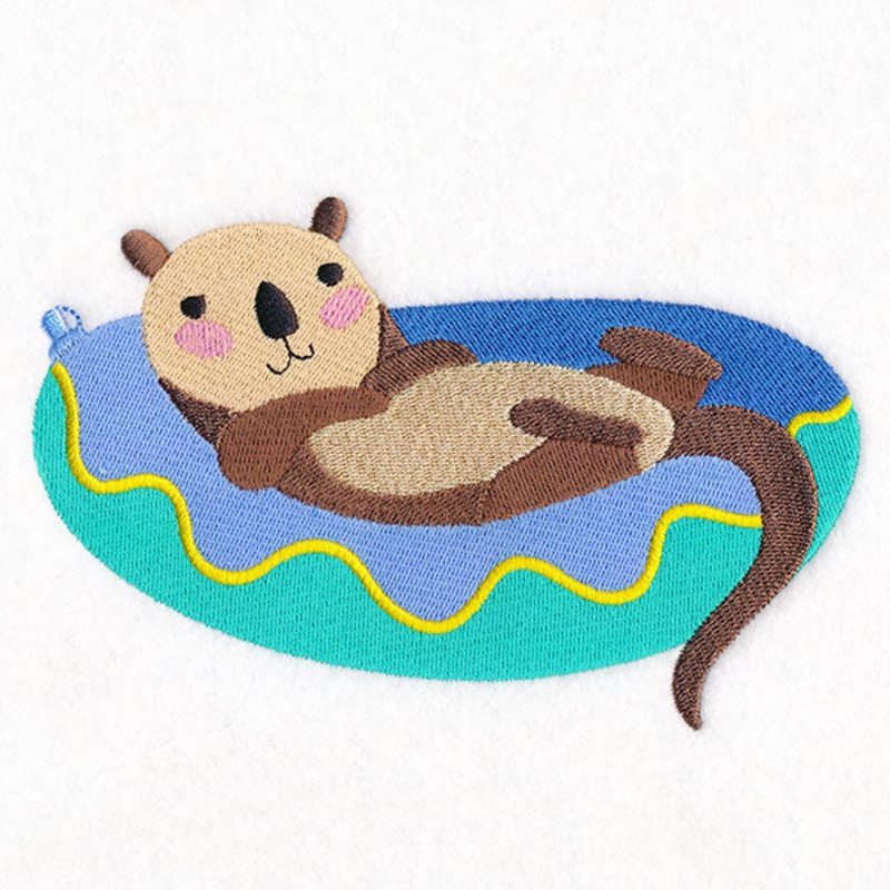Animals on Floaties – Otter|3.75″ x 5.94″ / 95.23mm x 150.97mm|3.13″ x 4.95″ / 79.42mm x 125.75mm|2.34″ x 3.71″ / 59.49mm x 94.34mm|All Sizes