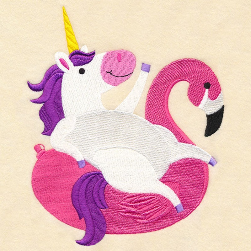 Animals on Floaties – Unicorn|7.09″ x 5.84″ / 180.01mm x 148.29mm|5.88″ x 4.85″ / 149.39mm x 123.09mm|3.9″ x 3.21″ / 98.99mm x 81.52mm|All Sizes