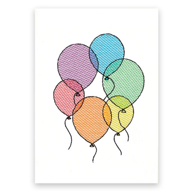 Celebrations & Congratulations – Balloons (Cardstock)