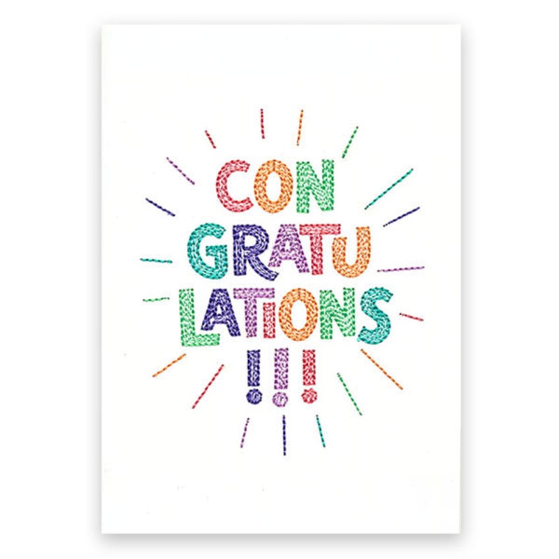 Celebrations & Congratulations – Congrats (Cardstock)