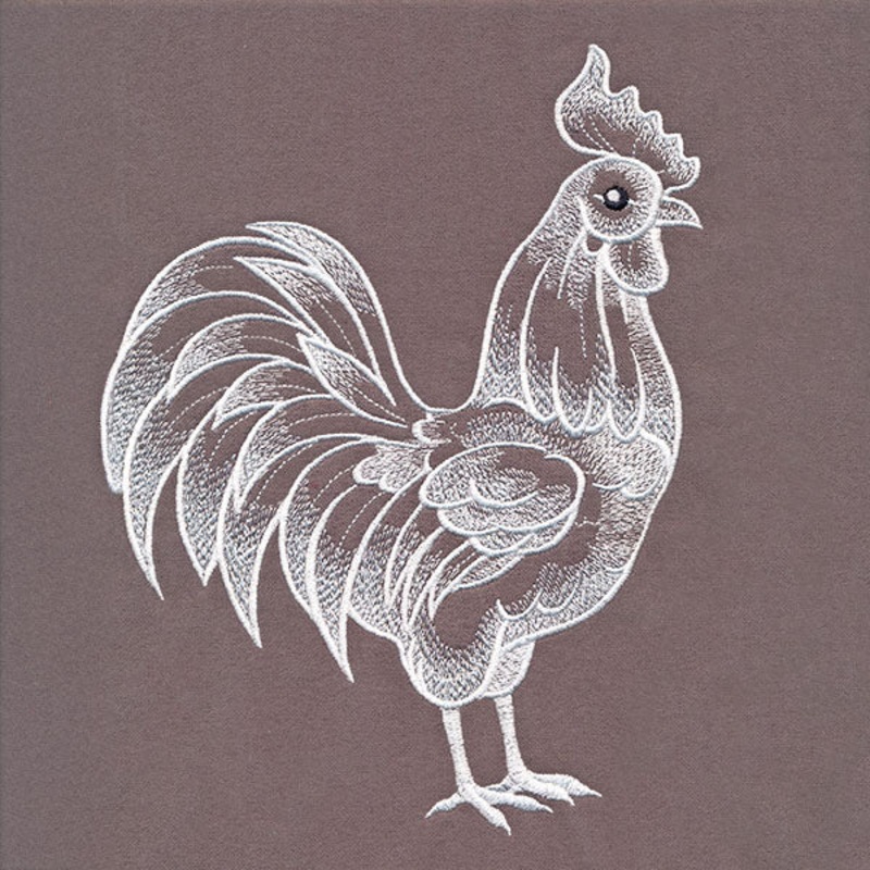 Flourishing Sheer Rooster|8.71″ x 6.86″ / 221.15mm x 174.31mm|7.44″ x 5.86″ / 188.9mm x 148.91mm|6.17″ x 4.86″ / 156.66mm x 123.51mm|All Sizes