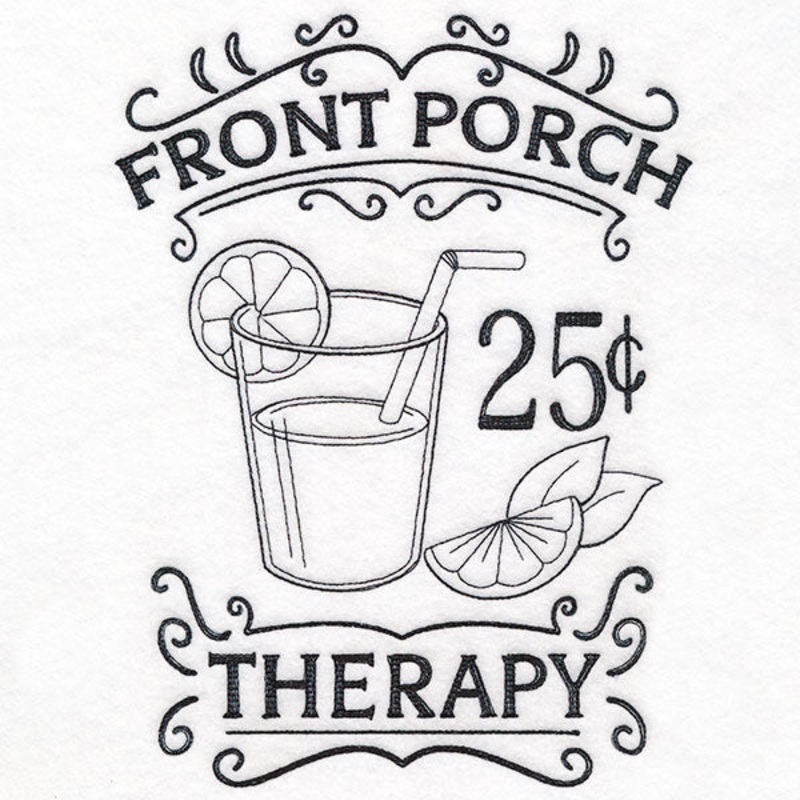 Front Porch Therapy Market Sign