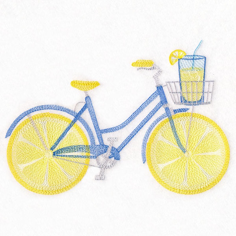 Fruit and Flowers Bicycle – Lemon