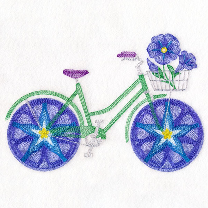 Fruit and Flowers Bicycle – Morning Glory