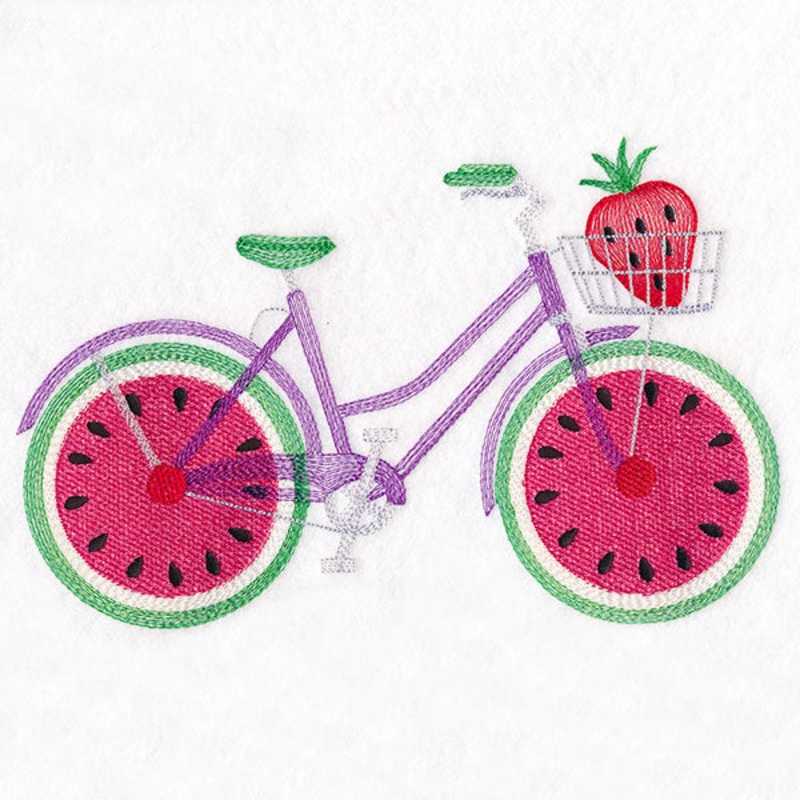 Fruit and Flowers Bicycle – Watermelon
