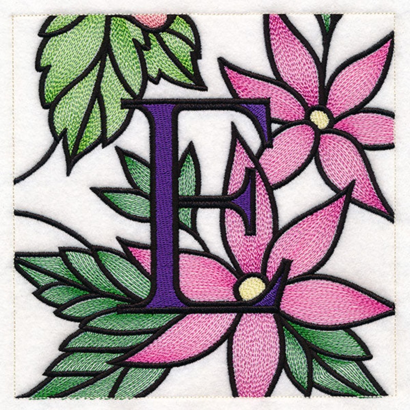 Spring into Home Flower Squares – E