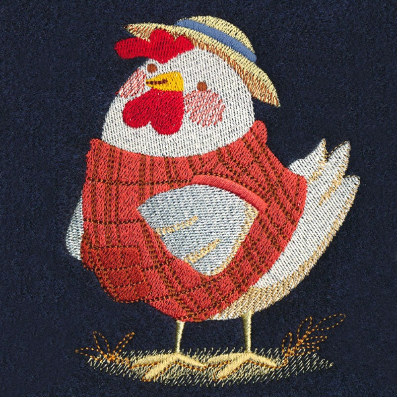 Storybook Chickens – Jasper|4.84″ x 3.81″ / 122.95mm x 96.82mm|3.88″ x 3.05″ / 98.49mm x 77.58mm|3.21″ x 2.53″ / 81.56mm x 64.25mm|2.83″ x 2.23″ / 71.86mm x 56.61mm|All Sizes