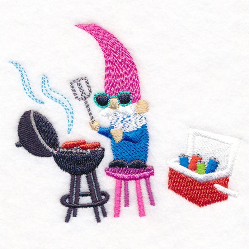 Summer Shenanigans Grilling Gnome