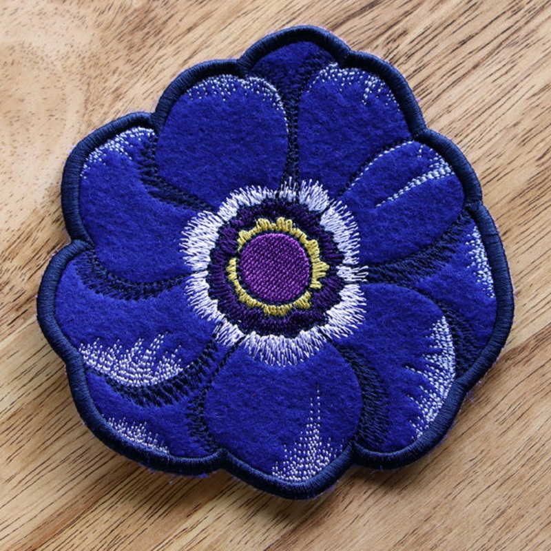 Bloom Coaster – Anemone (In-the-Hoop)