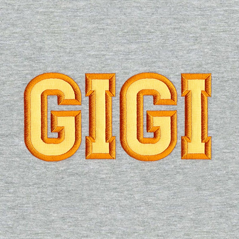 Cherished Letters – Gigi (Applique)