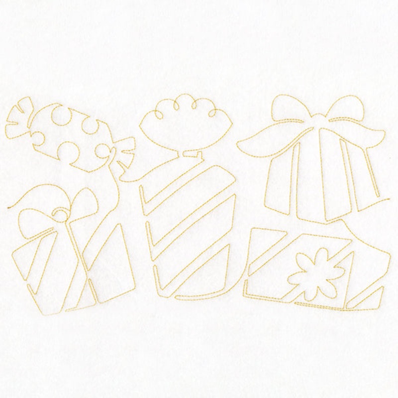 Christmas Magic – Gifts (Edge-to-Edge Quilting)