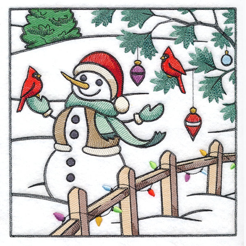 Christmas on the Farm Scene – Block 6