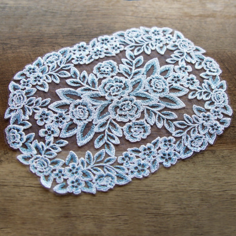 Delicate Decor – Doily|6.85″ x 9.64″ / 173.98mm x 244.74mm|5.54″ x 7.8″ / 140.83mm x 198.12mm|4.85″ x 6.82″ / 123.18mm x 173.28mm|All Sizes