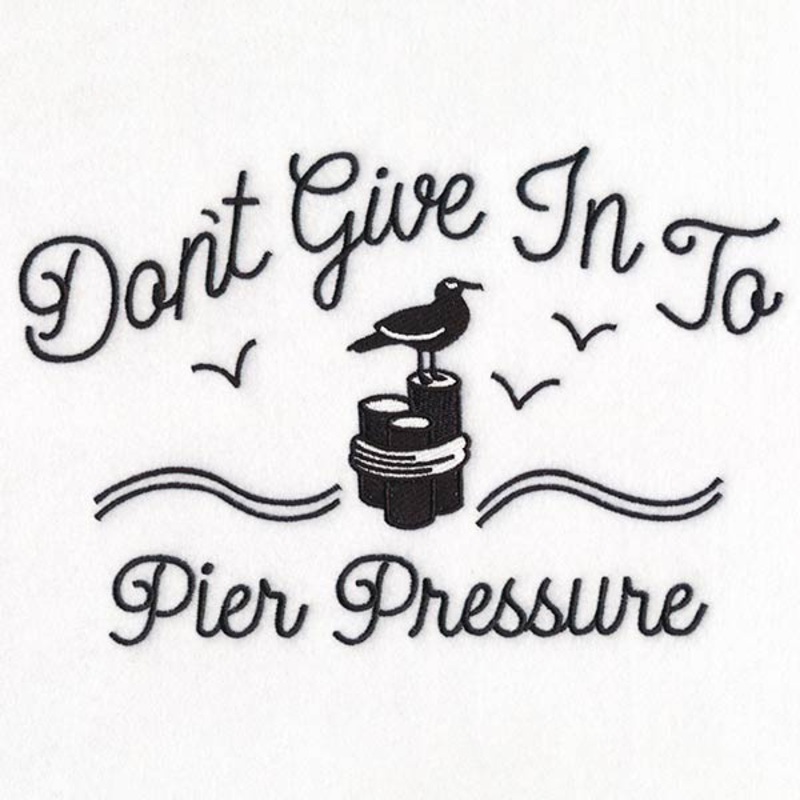 Don’t Give In to Pier Pressure
