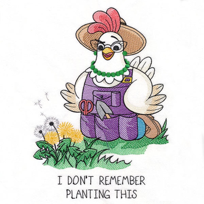 Don’t Remember Planting This Chicken