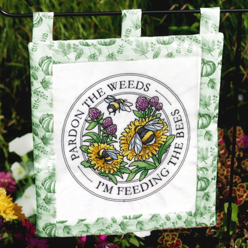 Feeding the Bees Stamp|7.79″ x 7.8″ / 197.94mm x 198.08mm|6.84″ x 6.85″ / 173.83mm x 173.95mm|5.84″ x 5.85″ / 148.45mm x 148.55mm|4.85″ x 4.85″ / 123.07mm x 123.17mm|All Sizes