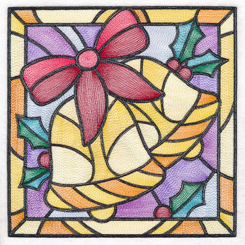 Stained Glass Christmas – Bells