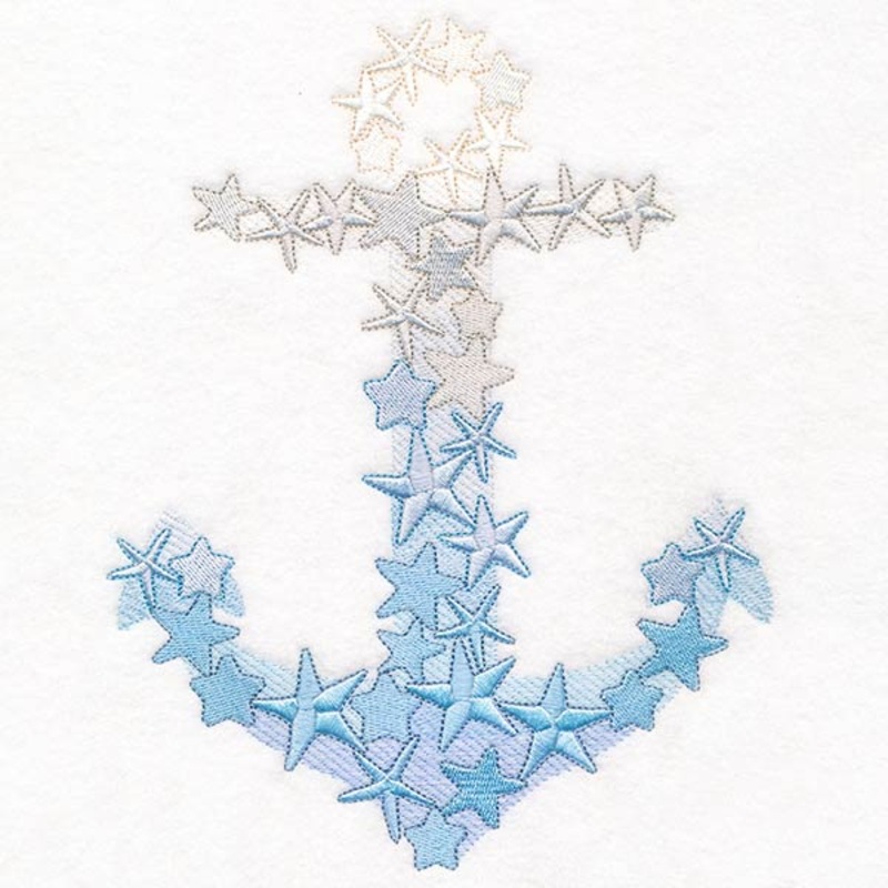 Starfish Anchor|8.61″ x 6.86″ / 218.73mm x 174.12mm|7.35″ x 5.86″ / 186.78mm x 148.74mm|6.09″ x 4.85″ / 154.63mm x 123.15mm|3.85″ x 3.06″ / 97.79mm x 77.78mm|All Sizes
