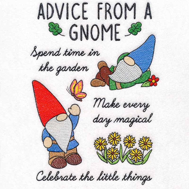 Advice from a Gnome|9.63″ x 6.85″ / 244.72mm x 173.95mm|7.79″ x 5.54″ / 197.94mm x 140.77mm|6.81″ x 4.86″ / 173.08mm x 123.33mm|All Sizes