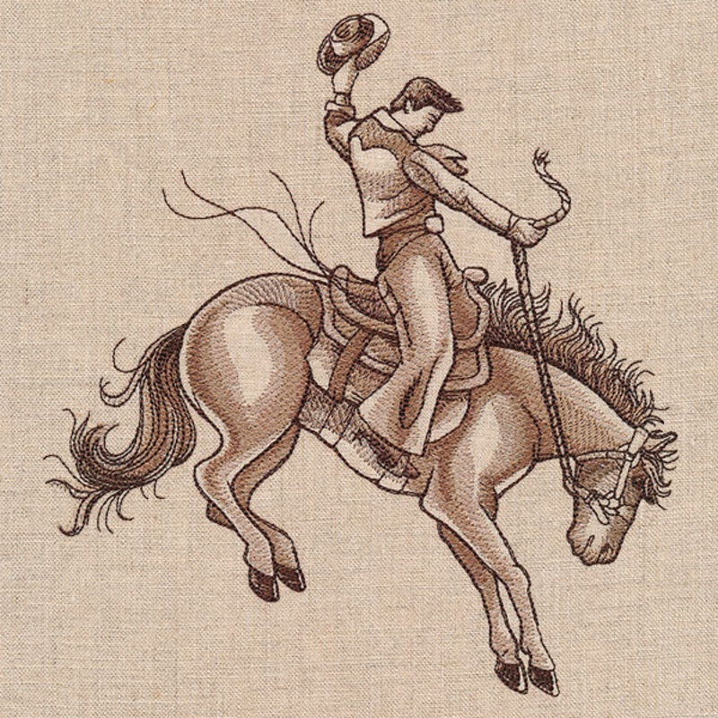 Bucking Bronco Rodeo King|7.8″ x 7.41″ / 198.1mm x 188.09mm|6.85″ x 6.5″ / 173.89mm x 165.1mm|6.16″ x 5.85″ / 156.5mm x 148.59mm|5.11″ x 4.85″ / 129.7mm x 123.19mm|All Sizes