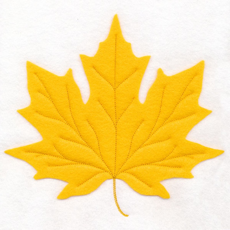 Dimensional Maple Leaf (Applique)