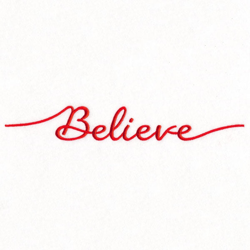 Believe Script|1.52″ x 10.22″ / 38.62mm x 259.5mm|1.22″ x 8.17″ / 31mm x 207.6mm|1.02″ x 6.78″ / 25.8mm x 172.28mm|0.89″ x 5.94″ / 22.63mm x 150.91mm|All Sizes